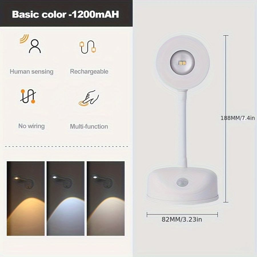 Rechargeable Wireless Spotlight - Smart LED Wall Light