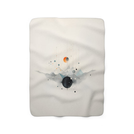 Esthetician Room Sherpa Fleece Blanket