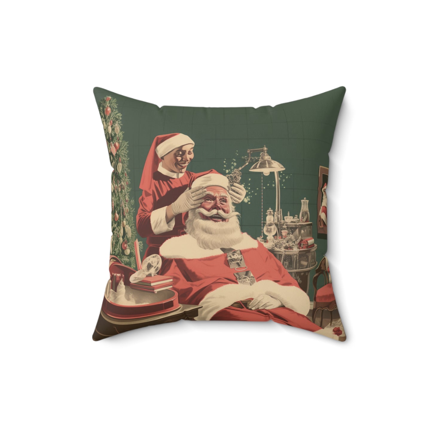 Santa Does Self-Care - Esthetician Pillow Gift