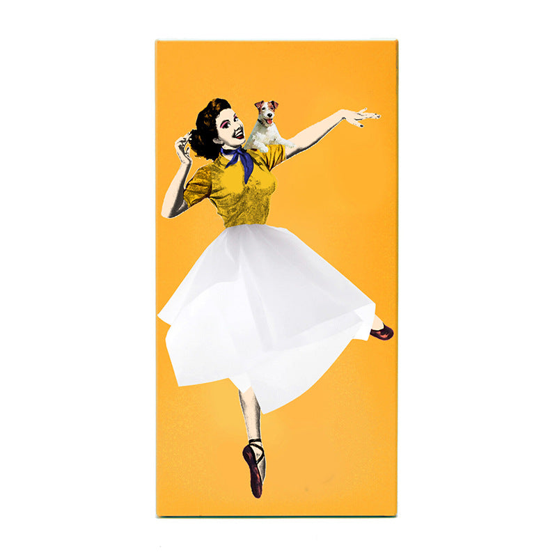 Skirt Girl Tissue Box for Esthetician Rooms