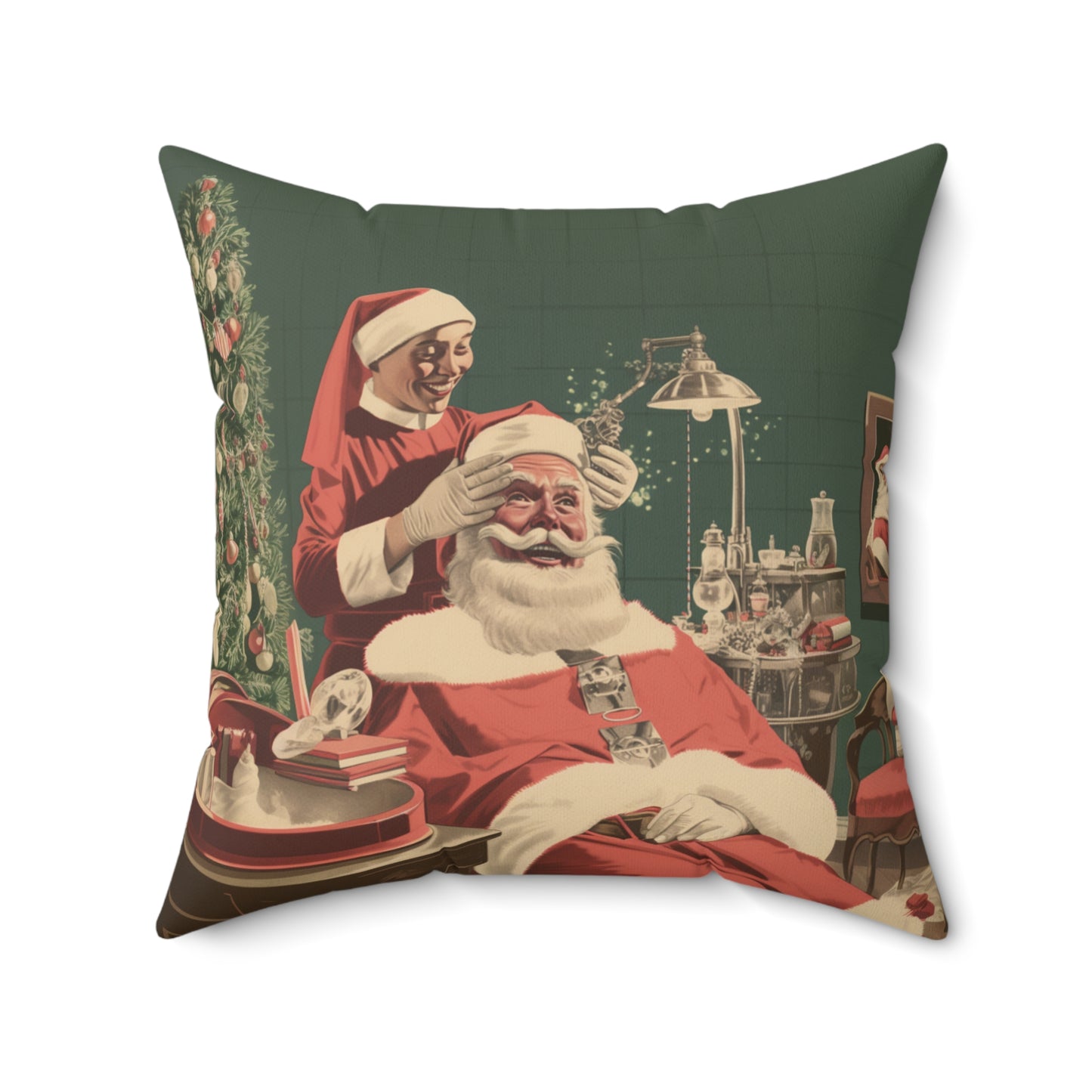 Santa Does Self-Care - Esthetician Pillow Gift