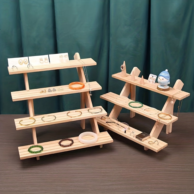 Wooden Display Riser Shelf