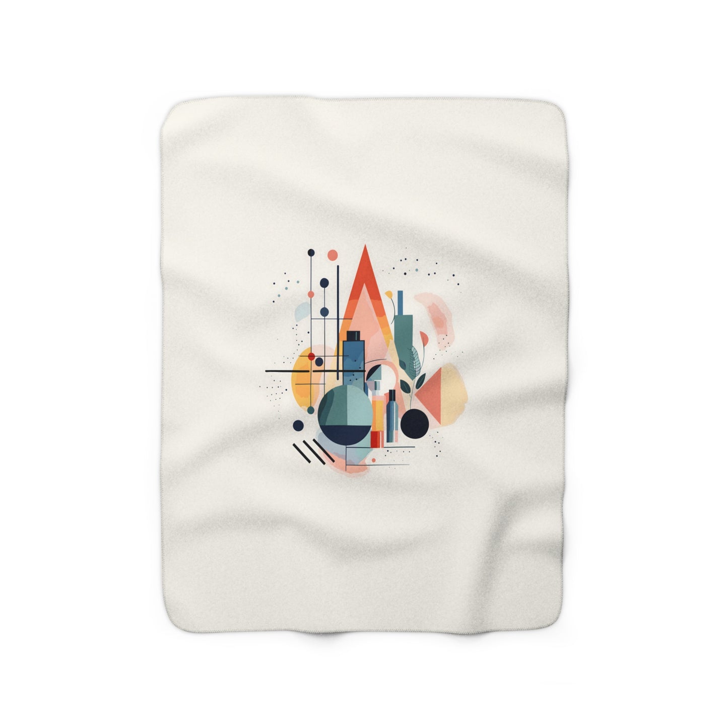 Esthetician Room Sherpa Fleece Blanket