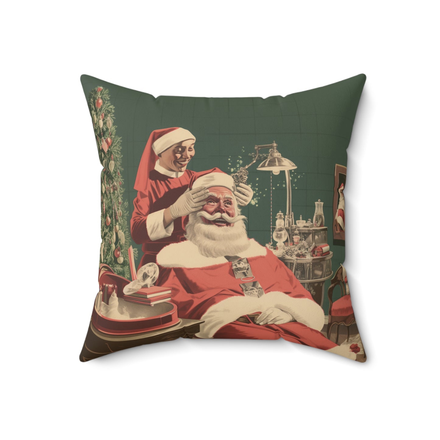 Santa Does Self-Care - Esthetician Pillow Gift