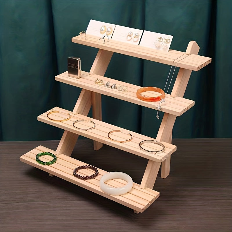 Wooden Display Riser Shelf