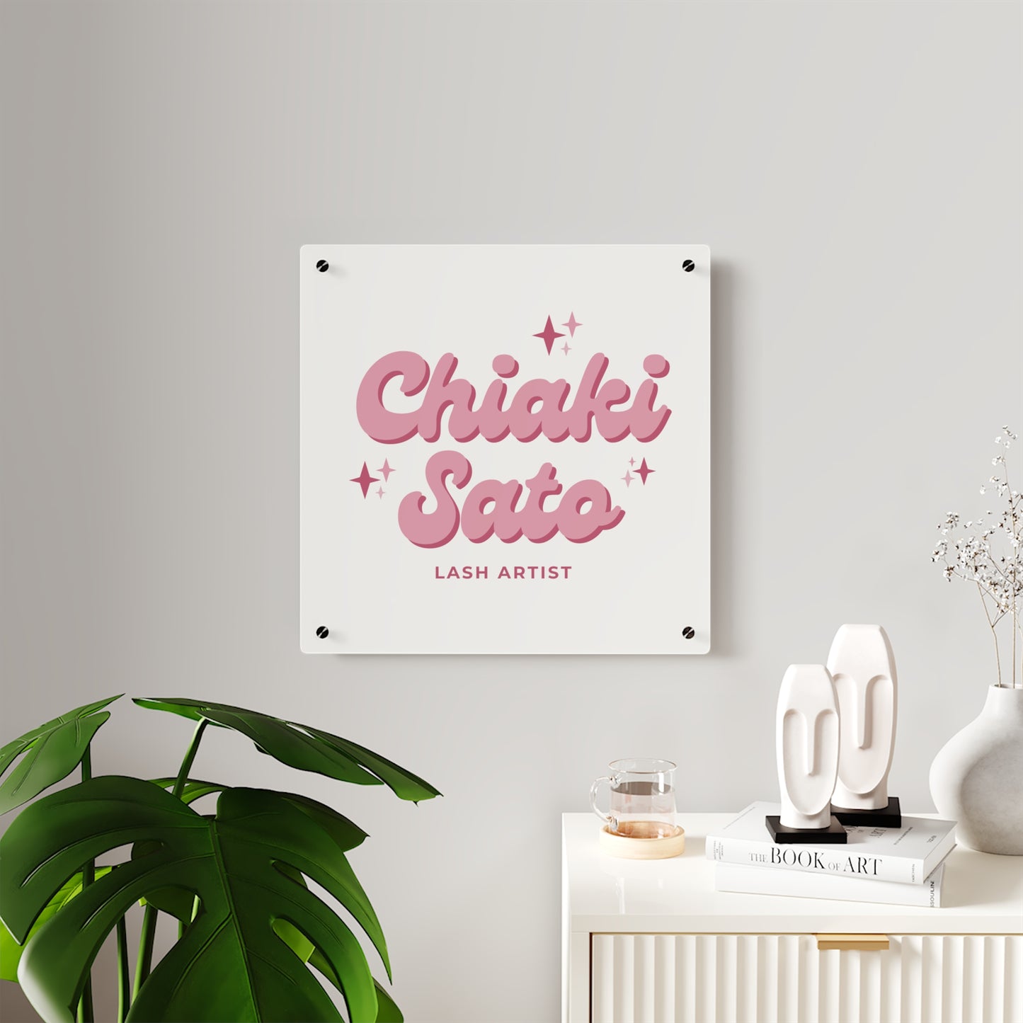 Business Beauty: Custom Logo Art Panels