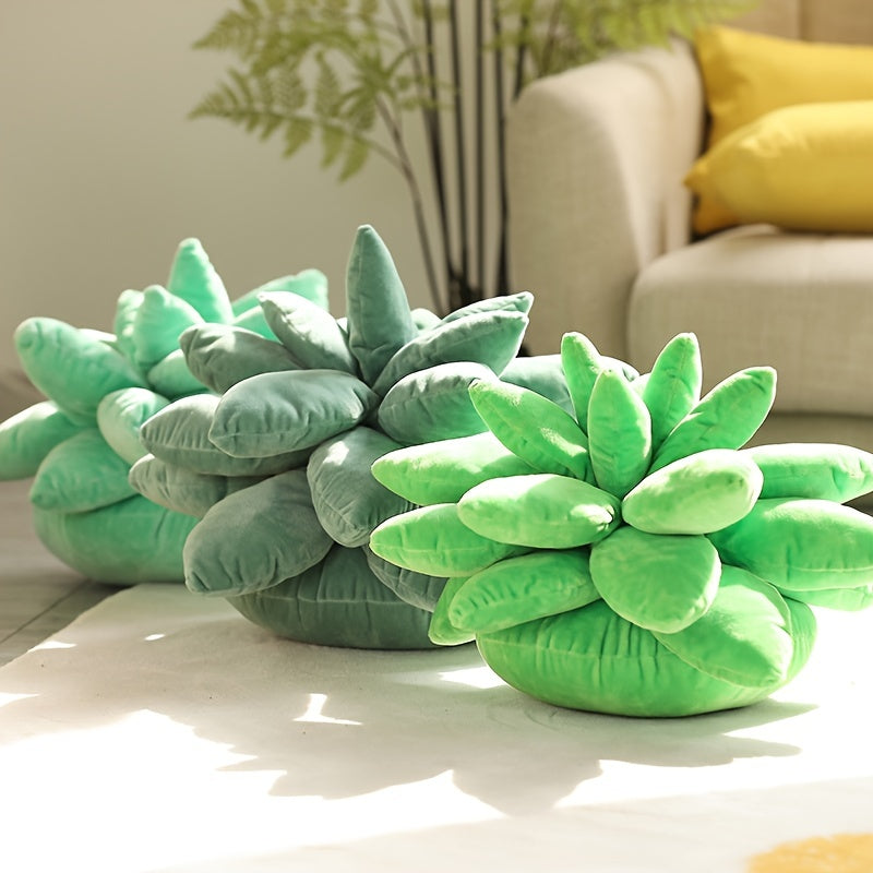 Succulent Plush Pillow