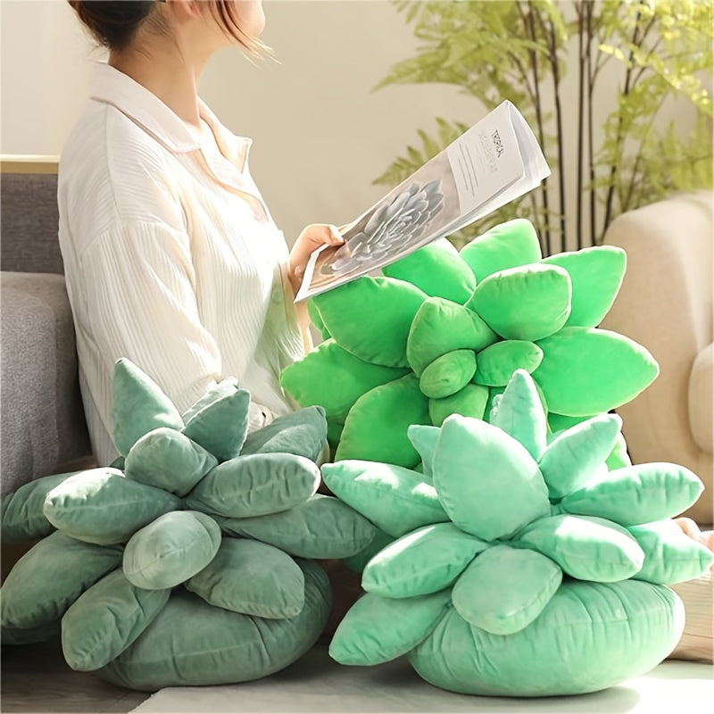 Succulent Plush Pillow