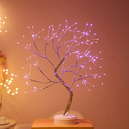 LED Fairy Tree Lamp for Esthetician Room