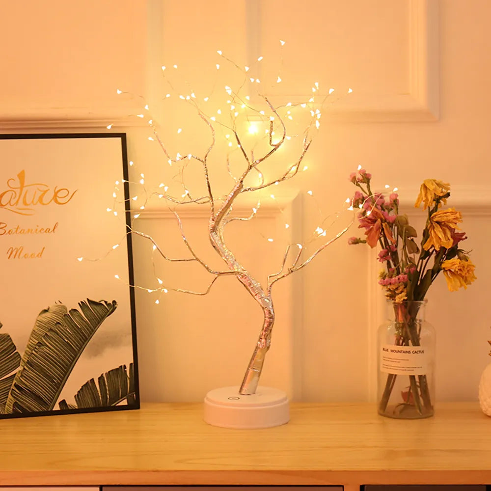 LED Fairy Tree Lamp for Esthetician Room