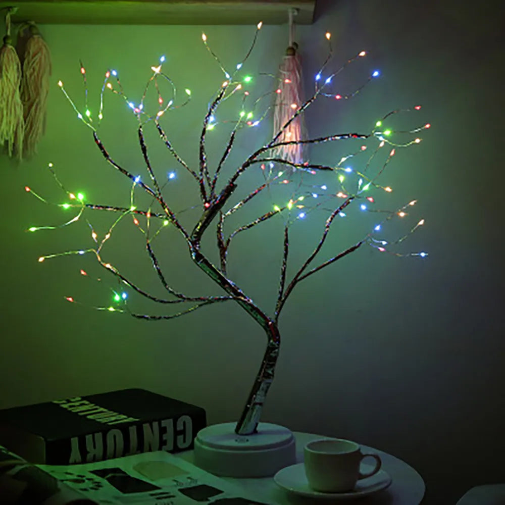 LED Fairy Tree Lamp for Esthetician Room